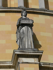 Kollosalstatue an der Befreiungshalle