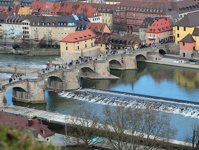 Würzburg, Alte Marienbrücke