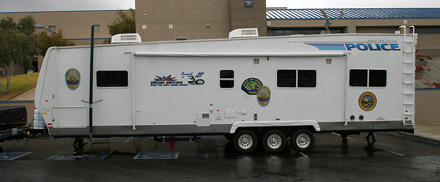 DHS Earthquake Expo - Police DUI Trailer (9017)