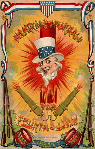 Hurrah! Hurrah! The Fourth of July!