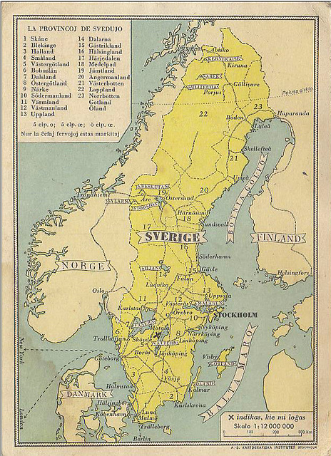Provincoj de Svedujo