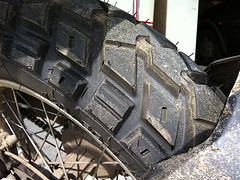 New rear tire