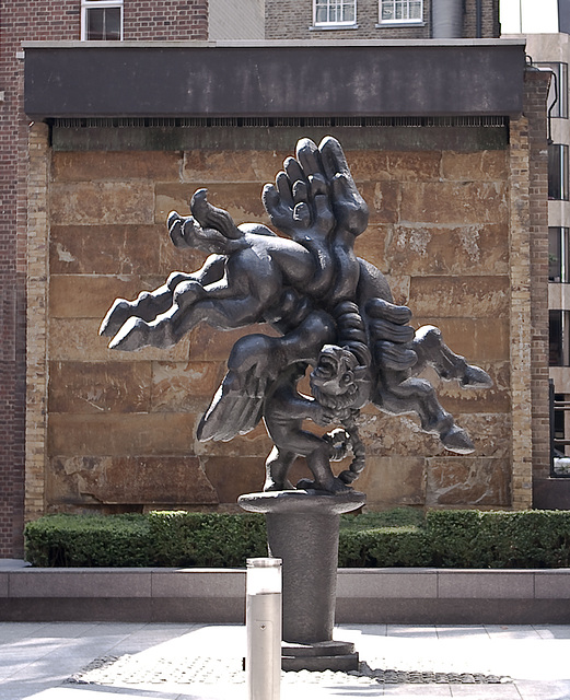 Bellorophon taming Pegasus (1987)