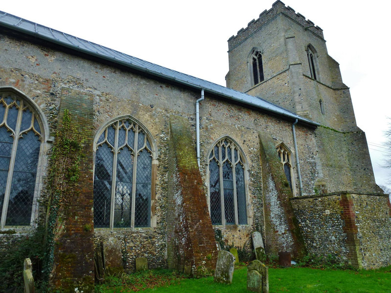 wetherden church, suffolk