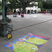 Chalk Art at Pueblo de los Angeles