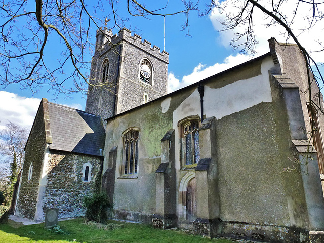 weston church, herts.