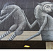 murals on the purcell room, south bank centre, london