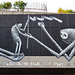 murals on the purcell room, south bank centre, london
