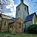 weston church, herts.