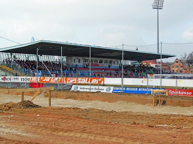 08.03.2014 - vor dem Heimspiel gegen den 1. FC Saarbrücken