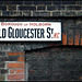 Old Gloucester Street sign