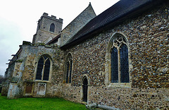 wickhambrook church, suffolk