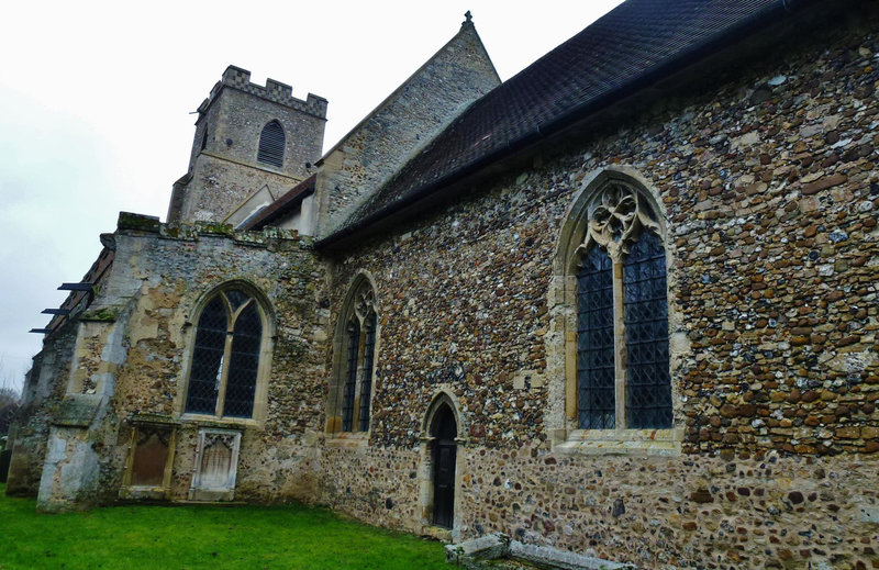 wickhambrook church, suffolk