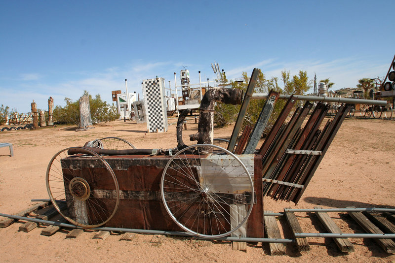 Noah Purifoy Outdoor Desert Art Museum - The Kirby Express (9879)