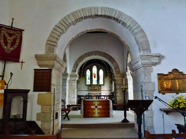 weston church, herts.