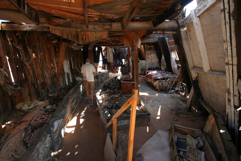 Noah Purifoy Outdoor Desert Art Museum - Squatter's Shack (9890)