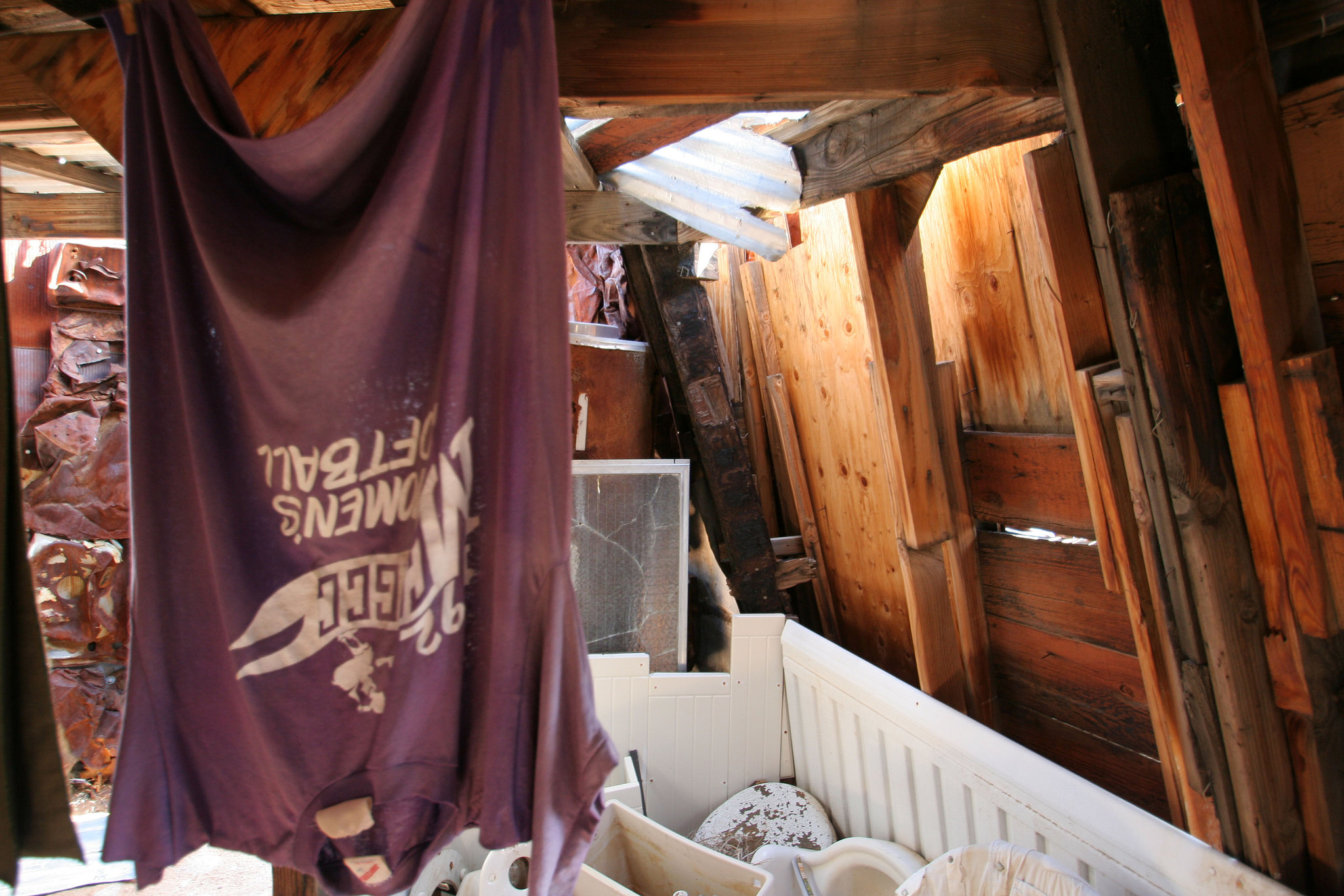 Noah Purifoy Outdoor Desert Art Museum - Squatter's Shack (9895)