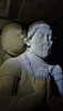 the kirk of st.nicholas, aberdeen, livery collar detail on tomb of provost robert davidson, killed at the battle of harlaw in 1411