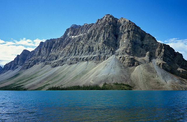 Bow Peak over Bow Lake