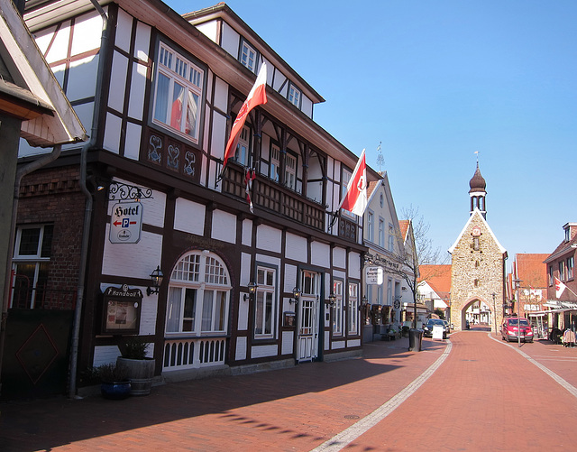 Quakenbrück in der Langen Straße