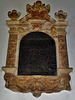 weston church, herts. tomb,memorial of john fairclough, 1630