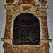 weston church, herts. tomb,memorial of john fairclough, 1630