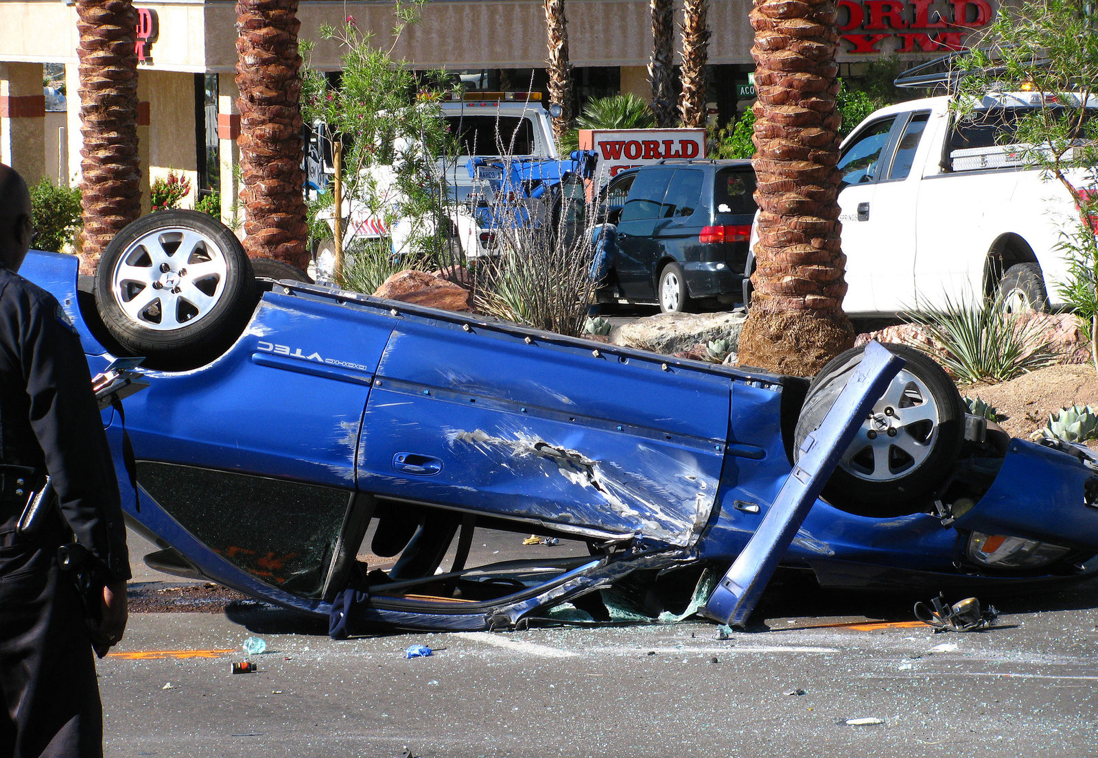 Accident at Palm & Pierson (2254)