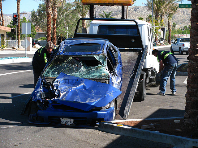 Accident at Palm & Pierson (2271)
