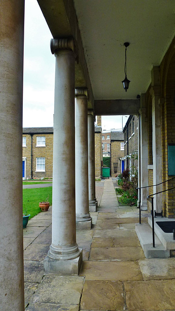 queen elizabeth's almshouses, greenwich, london