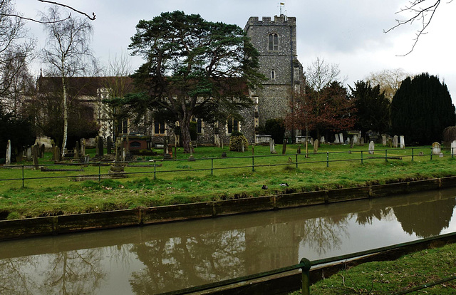 broxbourne church, herts.