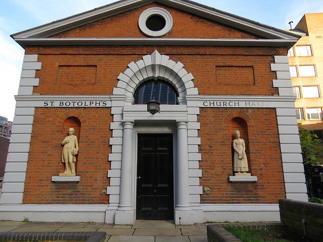 st.botolph bishopsgate church hall, london