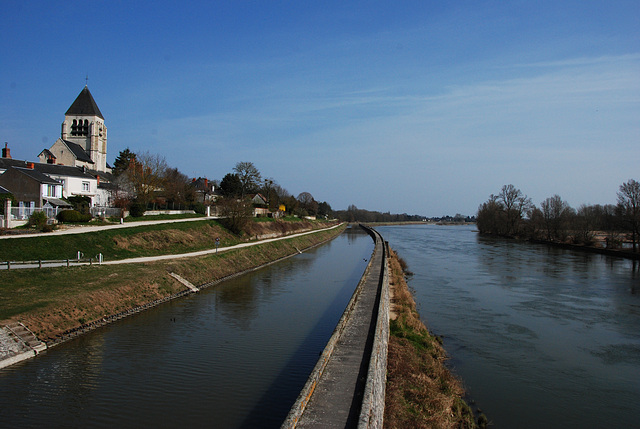 Quand le canal se jette dans la Loire