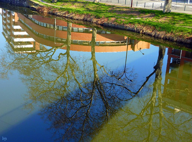 Faire un rond dans l'eau