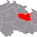 Regiono Pardubice  sur la mapo de Ĉeĥio