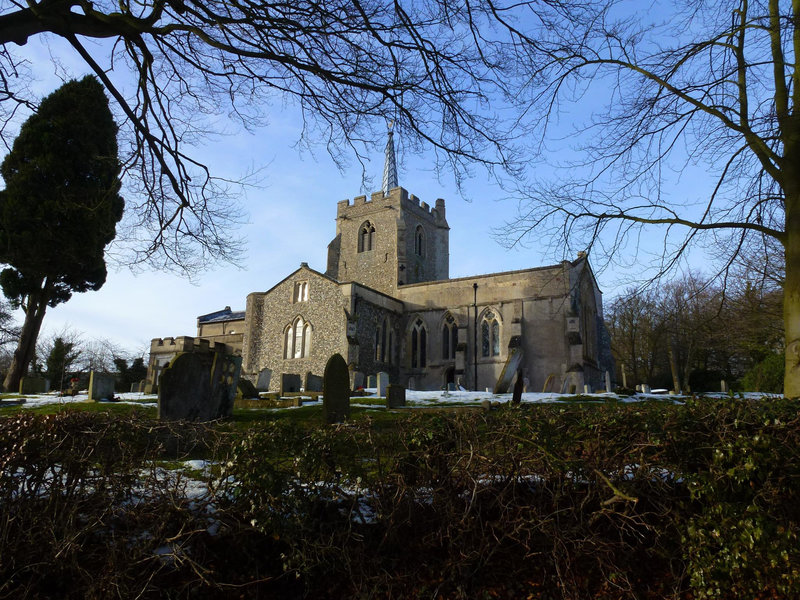 anstey church, herts.