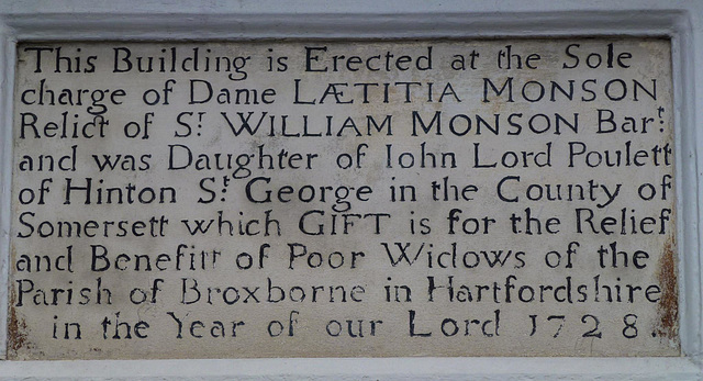 monsom almshouses, broxbourne, herts.