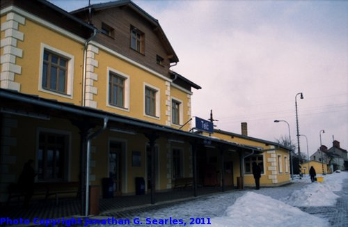 Nadrazi Telc, Telc, Kraj Vysocina, Moravia (CZ), 2011