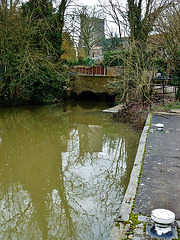 mill pond, broxbourne, herts.