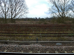 view across the tracks, broxbourne