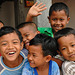 Happy kids in Subagan
