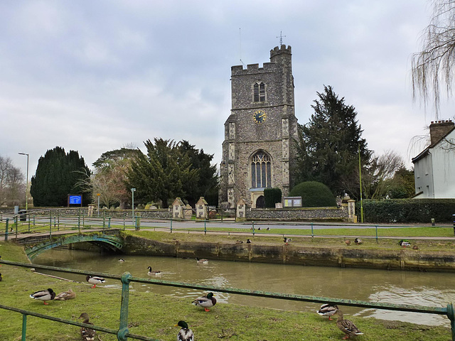 broxbourne church, herts.