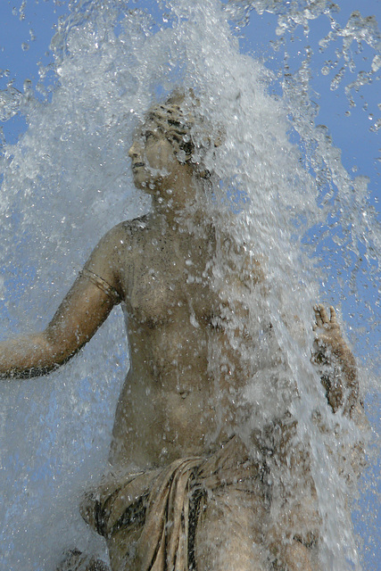 Un peu de fraicheur au chateau de Versailles