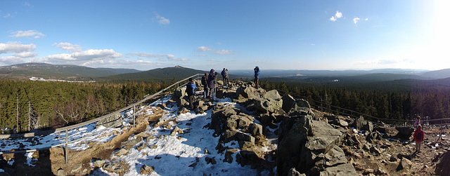 die drei höchsten Berge des Harzes