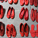 Red Shoe Installation in Florence