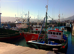 San Sebastián: puerto.
