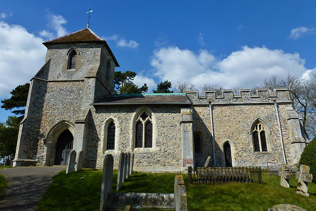 clothall church, herts.