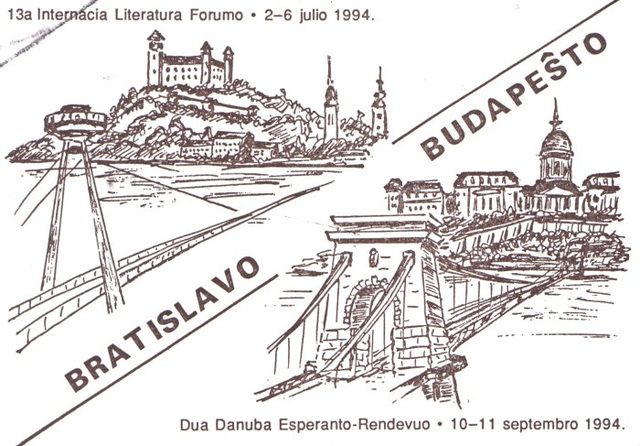 Literatura Forumo en Bratislavo (Slovakio) en 1994