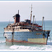 American Star at the coastline of Fuerteventura