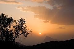 Sunset on Jebel Shams
