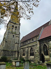 church of st.edward the confessor, romford, essex.